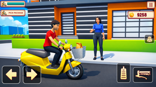 اسکرین شات 1 بازی I Am Food Delivery Rider