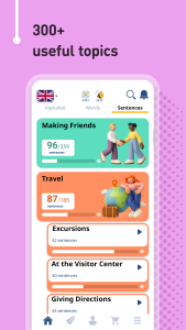 اسکرین شات 4 برنامه Learn English - 11,000 Words