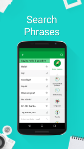 اسکرین شات 5 برنامه Learn Swedish - 5,000 Phrases