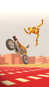 اسکرین شات 5 بازی Ragdoll Bike: Downhill 3D