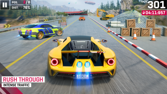اسکرین شات 6 بازی Traffic Car Driving Turbo Game