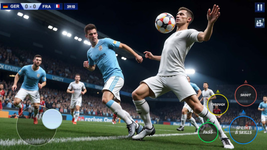 اسکرین شات 3 بازی World Football Soccer 2026