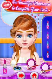 اسکرین شات 7 بازی Cute Girl Hairstyle Salon – Makeover Games