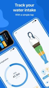اسکرین شات 1 برنامه Water Tracker: WaterMinder app