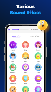 اسکرین شات 4 برنامه Voice Changer by Sound Effects