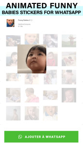 اسکرین شات 3 برنامه Animated baby WhatsApp Sticker