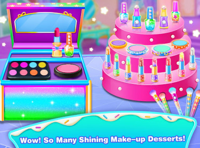 اسکرین شات 4 بازی Edible Makeup Kit Comfy Cakes–Kids Games for Girls