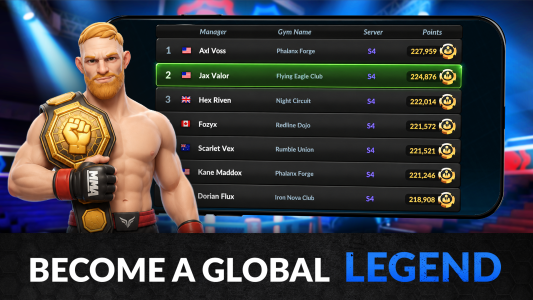 اسکرین شات 6 برنامه MMA Manager 2: Boxing Training
