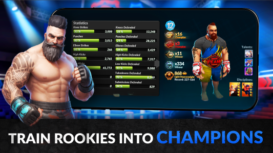 اسکرین شات 1 برنامه MMA Manager 2: Boxing Training