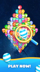 اسکرین شات 3 بازی Triple Rotate-Balloon Match 3D
