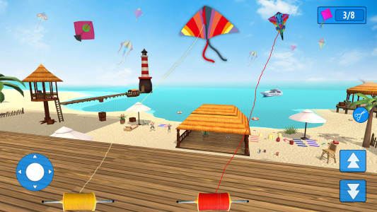 اسکرین شات 3 بازی Kite Flying Games: Kite Games
