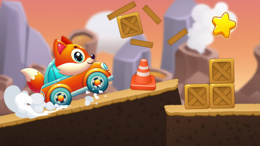 اسکرین شات 4 بازی Cute Animal Car Racing Game
