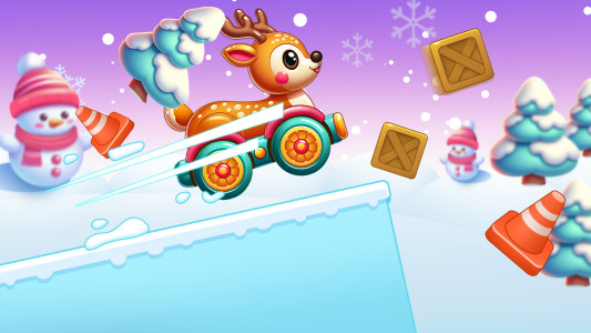 اسکرین شات 6 بازی Cute Animal Car Racing Game