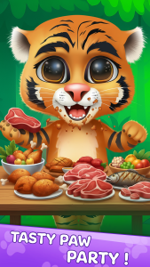 اسکرین شات 2 بازی Baby Tiger Daycare: Pet Game