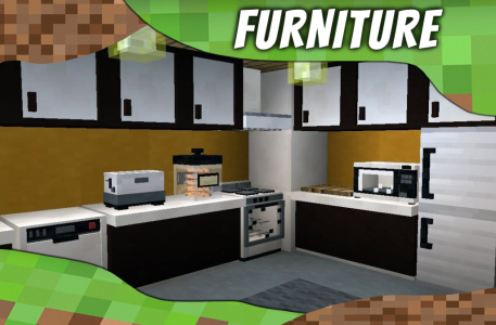 اسکرین شات 3 برنامه Furniture mods for Minecraft