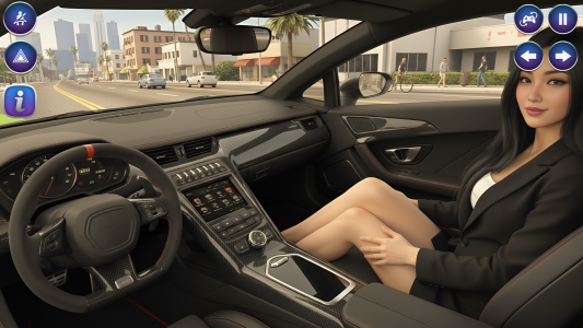 اسکرین شات 5 بازی Fury Driving School: Car Game