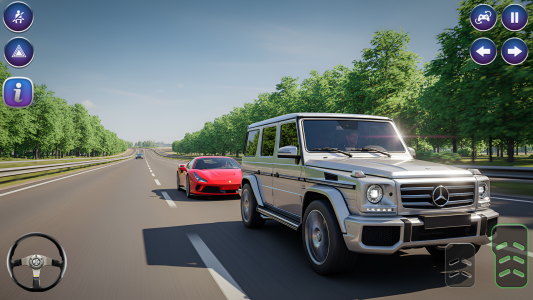 اسکرین شات 3 بازی Fury Driving School: Car Game