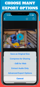 اسکرین شات 4 برنامه Video Volume Booster: AudioFix