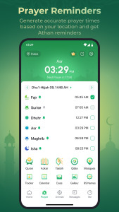 اسکرین شات 2 برنامه WeMuslim: Athan, Qibla&Quran