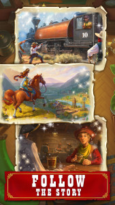 اسکرین شات 4 بازی Jewels of the Wild West・Match3