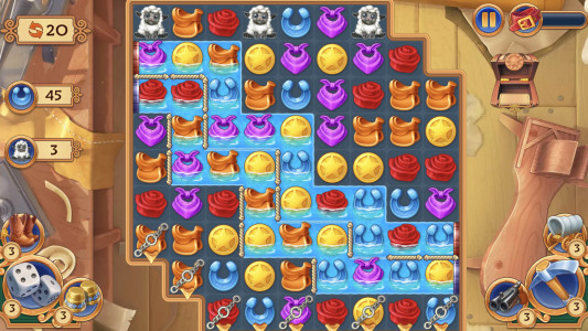 اسکرین شات 7 بازی Jewels of the Wild West・Match3