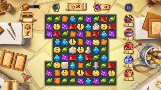 اسکرین شات 7 بازی Jewels of Rome: Gems Puzzle