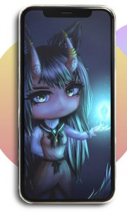 اسکرین شات 4 برنامه Gacha GL Wallpaper HD : Gacha World