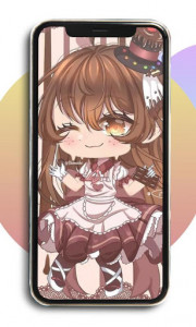 اسکرین شات 5 برنامه Gacha GL Wallpaper HD : Gacha World