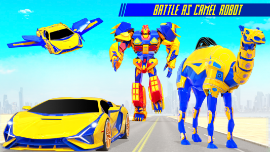 اسکرین شات 3 بازی Camel Robot Car Transform Game