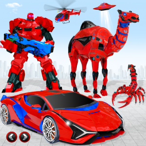 اسکرین شات 1 بازی Camel Robot Car Transform Game