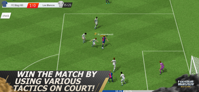 اسکرین شات 2 بازی Football Master
