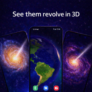 اسکرین شات 5 برنامه Galaxy Live Wallpapers