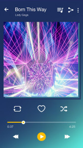 اسکرین شات 2 برنامه Music Player for Samsung Galaxy