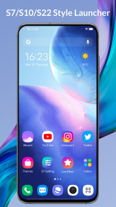 اسکرین شات 1 برنامه S25 / S7 Launcher for Galaxy S