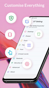 اسکرین شات 6 برنامه S25 / S7 Launcher for Galaxy S