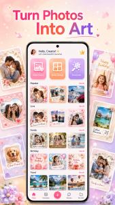 اسکرین شات 1 برنامه FrameX – Photo Frame App
