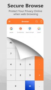 اسکرین شات 5 برنامه Calculator Lock: Hide Photos