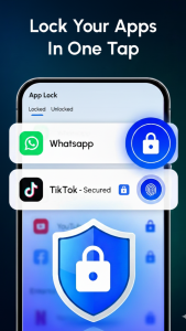 اسکرین شات 4 برنامه App Lock - Applock Fingerprint