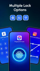 اسکرین شات 2 برنامه App Lock - Applock Fingerprint