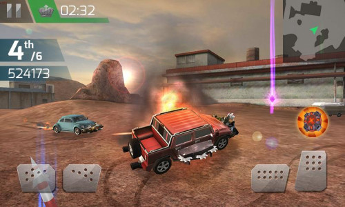 اسکرین شات 3 بازی Demolition Derby 3D