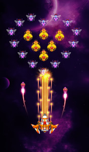 اسکرین شات 1 بازی Space shooter - Galaxy attack