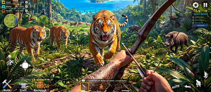 اسکرین شات 6 بازی Island Survival: Offline Games