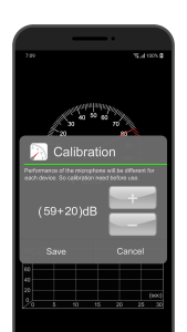 اسکرین شات 6 برنامه Sound Meter