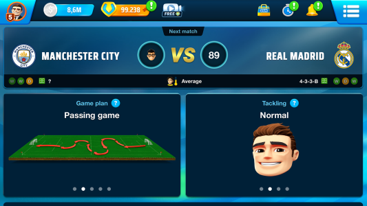 اسکرین شات 7 بازی Online Soccer Manager 2026