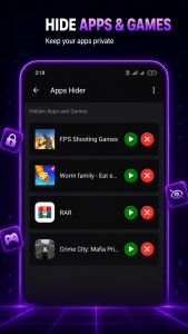 اسکرین شات 3 برنامه Game Launcher - App Launcher
