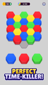 اسکرین شات 2 بازی Hexa Sort