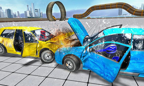 اسکرین شات 5 بازی Crash Car Drive 2018