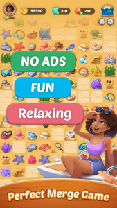 اسکرین شات 3 بازی Seaside Escape®: Merge & Story