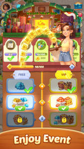 اسکرین شات 6 بازی Seaside Escape®: Merge & Story