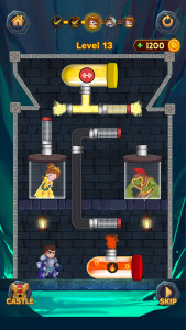 اسکرین شات 5 بازی Hero Pipe Rescue: Water Puzzle